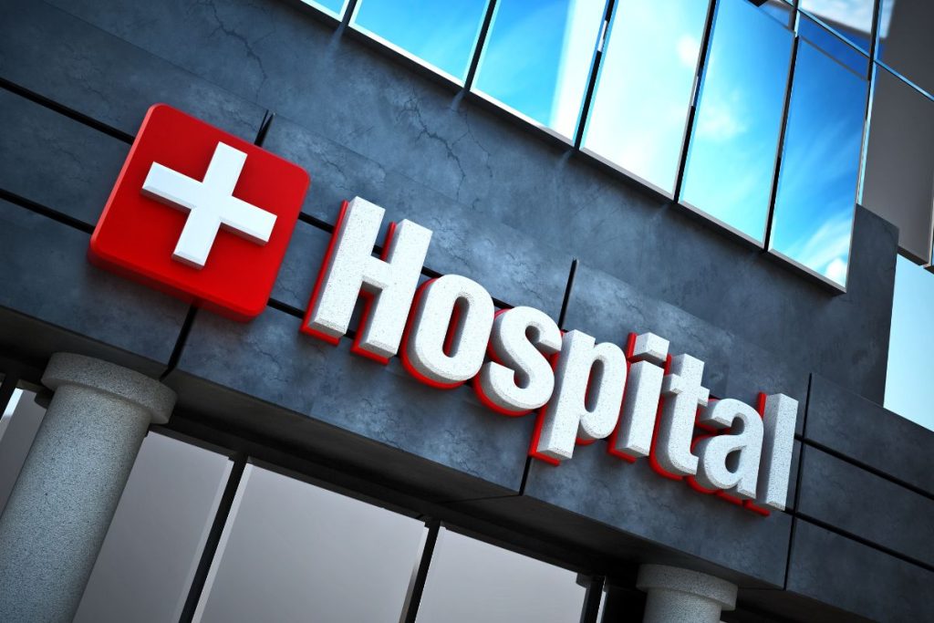 why talk about ethics IMGs hospital sign
